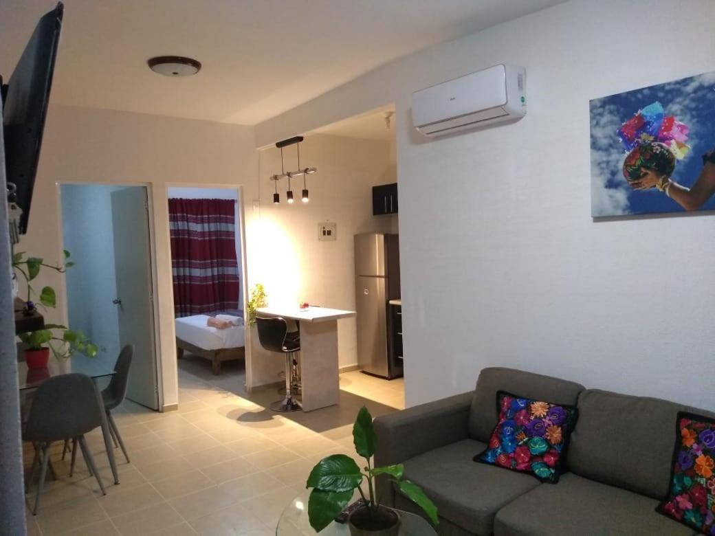 Bonito Y Comodo Apartamento A Tu Alcance Канкун Экстерьер фото